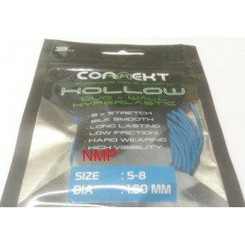 3M Connekt Hollow Duo Wall Pole Fishing Elastic 3 Metres For Top Kits, Blue Size 5-8 Dia 1.80mm