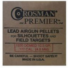 Crosman Premier Domed .177 calibre Air Gun Pellets 10.5 grains box of 1,250