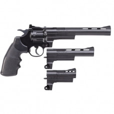 Crosman 357 Triple Threat 4.5mm BB .177 Pellet Co2 Revolver