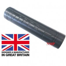 1/2 inch UNF Thread VIPER P Black Slim Pistol airgun silencer Flat Bull Barrel un-proofed Made in UK suits SIG SAUER P226 pellet pistol